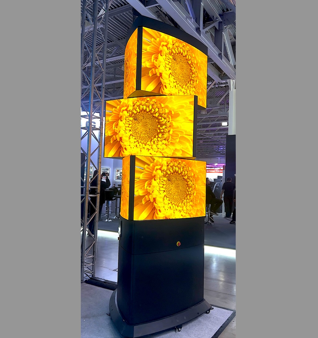 Кинетическая башня Kinetic Tower для мероприятий
